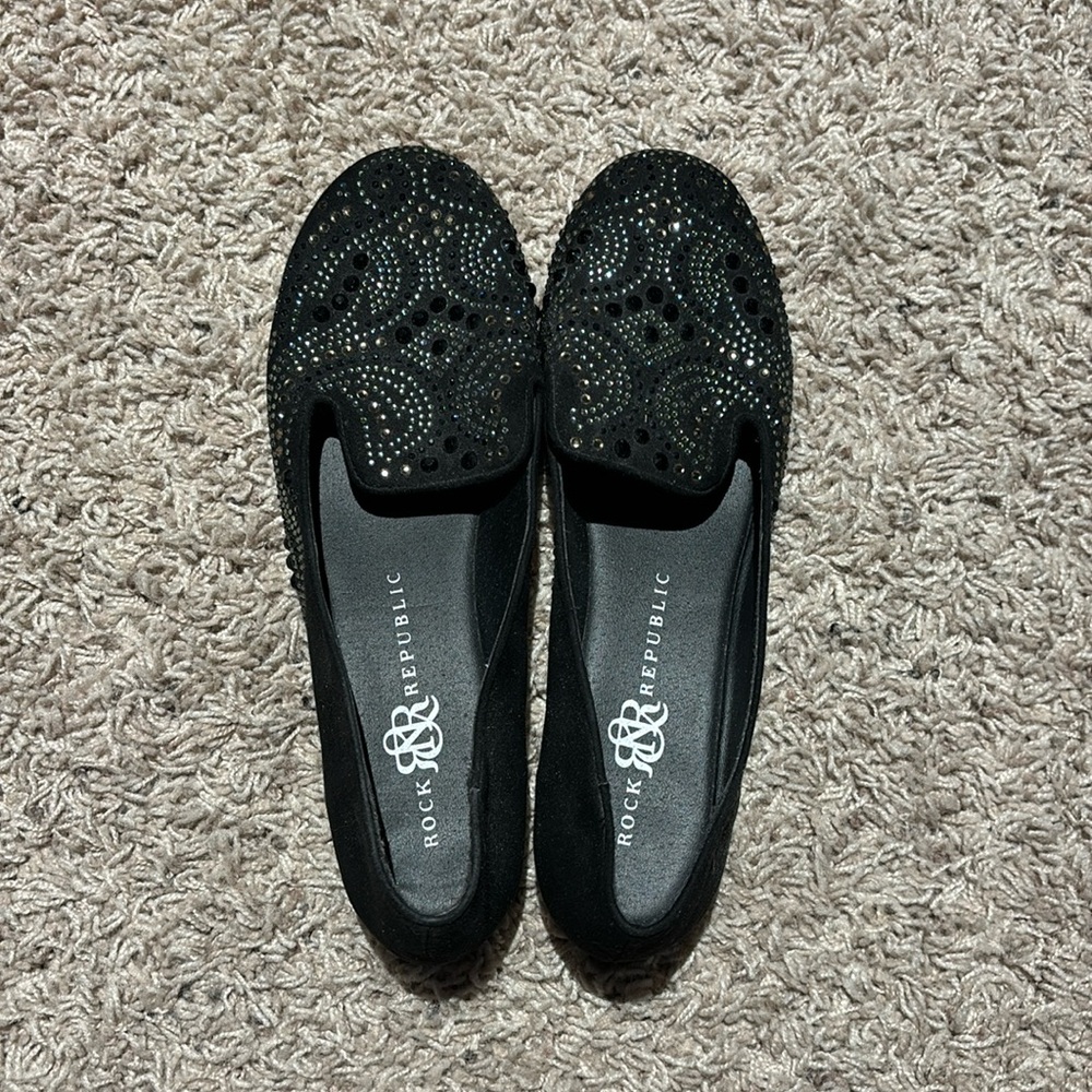 Rock & Republic slippers.